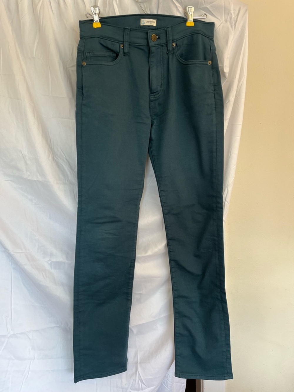 J. Crew Crewcuts Green/Blue/Teal Slim Kids Jeans Size 16